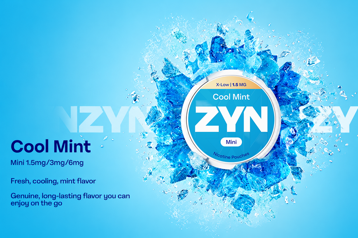 Zyn Pouches - Cool Mint - 1.5mg