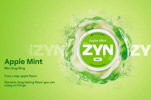 Zyn Pouches - Apple Mint - 6mg